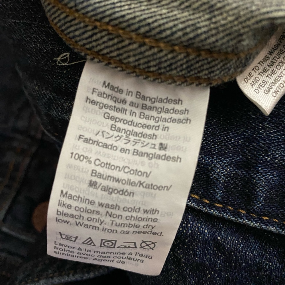 J.crew Mens Denim Jacket size Small - Picture 8 of 8